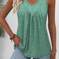 🍃Ermeløs tanktop med V-hals for kvinner