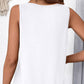 🍃Ermeløs tanktop med V-hals for kvinner