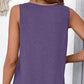 🍃Ermeløs tanktop med V-hals for kvinner