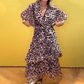 🎉💃2025 Neuer Sommer 🎉Damen-Mehrlagenkleid mit Leopardenmuster