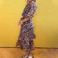 🎉💃2025 Neuer Sommer 🎉Damen-Mehrlagenkleid mit Leopardenmuster