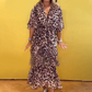 🎉💃2025 Neuer Sommer 🎉Damen-Mehrlagenkleid mit Leopardenmuster