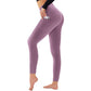 💥💥Høyt midjet rumpeløftende magekontroll Shaping Training Leggings med sidelomme
