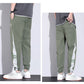 Trendy joggers med lommer i is-silke for menn