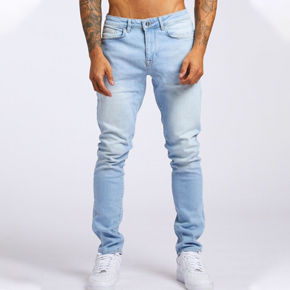 Jeans med høy elastisitet for menn