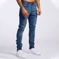 Jeans med høy elastisitet for menn
