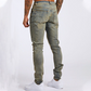 Jeans med høy elastisitet for menn