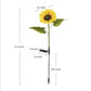 💐60 % RABATT! Solcelledrevne solsikkelys – lysende hagedekorasjon 🌻🌙【Begrenset tilbud】