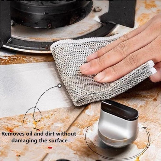 Multipurpose ikke-skrapeskrubbing Wire oppvaskende filler