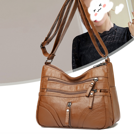 Moteriktig og allsidig crossbody-veske for kvinner