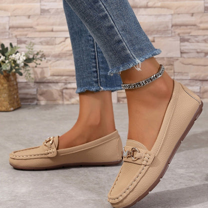 Elegante, komfortable og uformelle loafers for kvinner