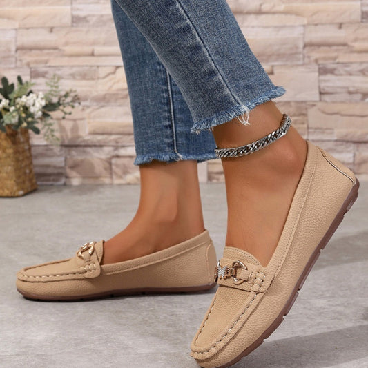 Elegante, komfortable og uformelle loafers for kvinner