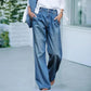 Vaskede fritidsjeans for kvinner