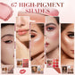 💄5-lags sminkepalett i bokformat med 67 profesjonelle fargenyanser