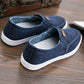 Casual slip-on-sko i kanvas for menn