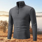 [Varm Present] Herr Tjock Turtleneck Basstickad tröja