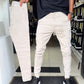 Slim-fit casual bukser for menn – elegante ensfargede toner, slank silhuett, ideelle for enkel kombinasjon 👔