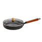 Rustfri stekepanne med nonstick-belegg