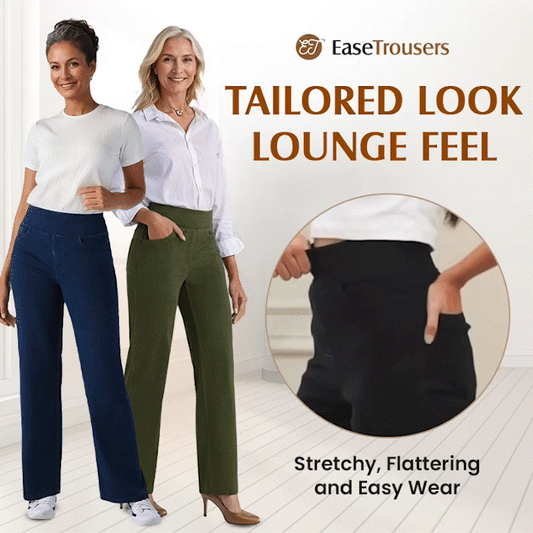 💖SISTE DAGS SALG 50 % RABATT💖Damebukse med høy midje, stretch, casual yoga, vide ben