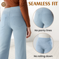 💖SISTE DAGS SALG 50 % RABATT💖Damebukse med høy midje, stretch, casual yoga, vide ben