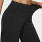 💖SISTE DAGS SALG 50 % RABATT💖Damebukse med høy midje, stretch, casual yoga, vide ben