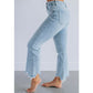 Slankende og hoftehevende bootcut-jeans