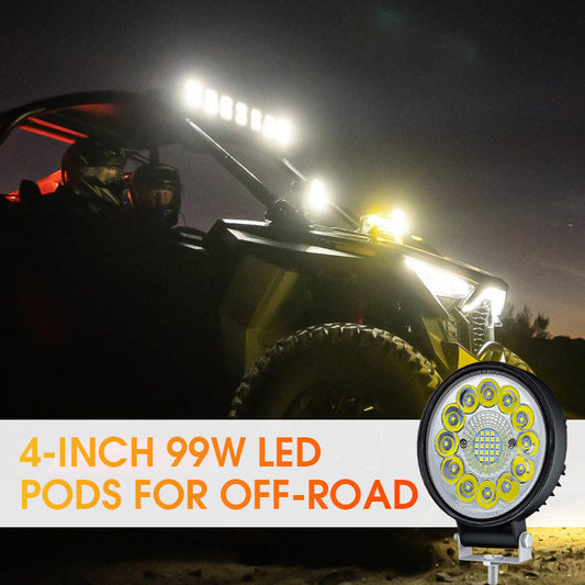 🎊4-tommers 99W LED-pod for terrengkjøring