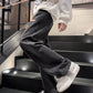 👖 60 % RABATT NÅ! 🕶️ Loose Fit-jeans med vide ben for menn – stretchdenim, avslappet casual stil og behagelig å ha på hele dagen 🏃‍♂️