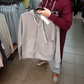 Damemote Jakke med hette og glidelås og joggebukse