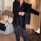 🎁 Hot Sale 49 % rabatt 🔥Casual langermet topp med revers for kvinner