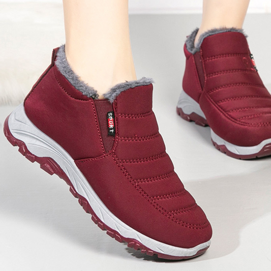 ❄️Vinterens must-have: komfortable, varme slip-on ankelstøvler for kvinner👢