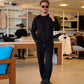 Herre casual høst stretch 2-delers sett