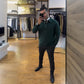 💥Nyheter Spesialtilbud – Slim fit genser med halv glidelås for menn