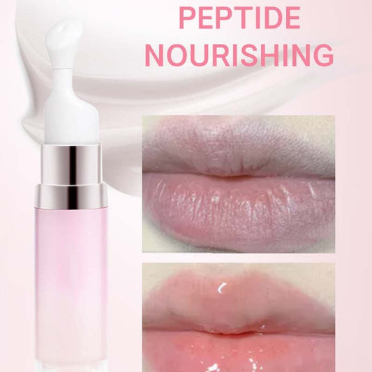 🎉KJØP 1 FÅ 1 GRATIS💥💄👄Fuktighetsgivende, oppkvikkende leppeserum med vakuumpumpe🎁