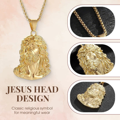 Jesus-hode anheng halskjede