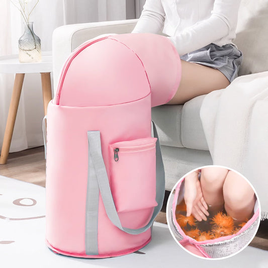 🔥 60 % RABATT! 💦 SAMMENLEGGBAR FOTBAD - Ergonomisk, lett og bærbar, perfekt for avslapning og fotpleie 🛁✨