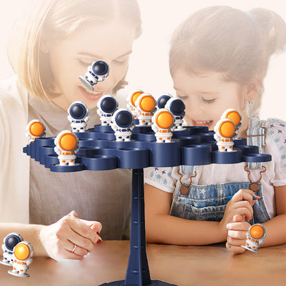 🚀 50 % RABATT! 🌳 Astronaut Balans-treet – Læringsleker som fremmer balanse og koordinasjon, fargerike og perfekte for kreativ læring 🧸