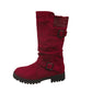 🔥Siste dag: 60 % avslag!⏰👢Damer Slouchy Boots til midt på leggen🎁
