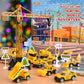 🔥Begrenset tidsbegrenset tilbud 60 % rabatt!!!🚗Adventskalender for gutter: Lekesett med konstruksjonsmaskiner i legerin