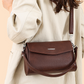 Klassisk crossbody-veske for kvinner med klaff