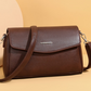 Klassisk crossbody-veske for kvinner med klaff