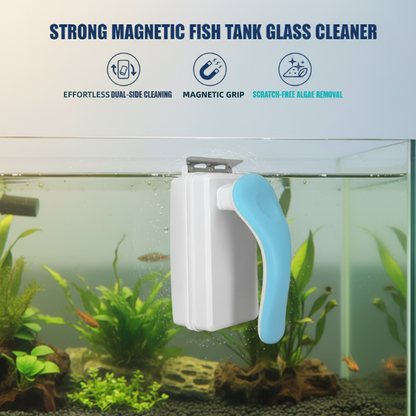 🎁 Hot Sale 49% AVSLAG 🔥Sterk magnetisk akvariumglassrenser