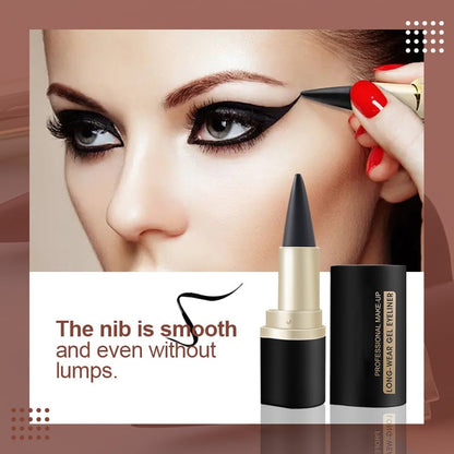 💧 KJØP 1, FÅ 1 GRATIS! ✨ Hurtigtørkende eyeliner – smussfast, vannavstøtende og presis penselspiss 🎭✨