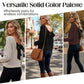 🎁Nyhet – 50 % rabatt💥Dame-genser med V-hals og elegant sløyfe på ryggen