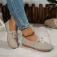 Komfortable, uformelle loafers for kvinner