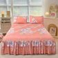 🛏️50 % RABATT NÅ! 🎀 3-delers sett med volangskjørt til sengen – elegant design, enkel montering og full dekning 🛌