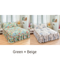 🛏️50 % RABATT NÅ! 🎀 3-delers sett med volangskjørt til sengen – elegant design, enkel montering og full dekning 🛌
