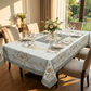 ⏳Begrenset tid 50 % rabatt⏰Elegant vanntett blomstret duk med rift💮