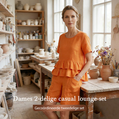 2-delt casual loungesett for kvinner