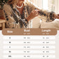 Boho-bluse med lanternesleeve og volanger for kvinner